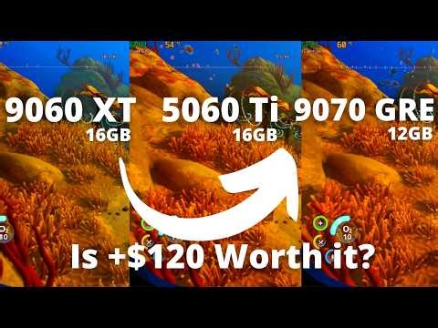 9060 XT 16GB vs 5060 Ti 16GB vs 9070 GRE 12GB in 2026- The Ultimate Comparison