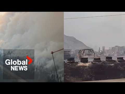 BC’s Pear Lake wildfire is destroying everything in its path, some under evacuation choosing to stay