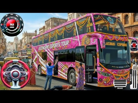 New Tourist Bus Simulator 2026 - Indian Offroad Bus Driving 3D - Bus Game Andriod Gameplay