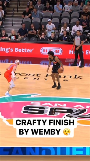 Victor Wembanyama drives to the rim and gets the acrobatic up and under layup to fall! 🔥😤 OKC-SAS • NBA League Pass Tap to Watch ➡️ https://www.nba.com/how-to-watch-game-redirect/0022500417?partnerRef=NBA&platform=Facebook&surface=Post | NBA