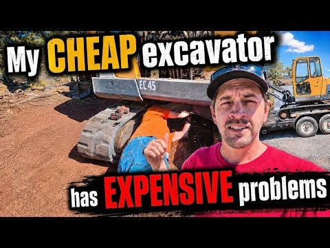 We Found The Problem With My "Cheap" Excavator...