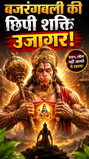 बजरंगबली की छिपी शक्ति का रहस्य 😱🚩 | Hanuman Mahima