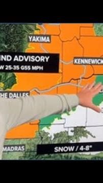 Forecast for Wednesday, April 22: Rainy day for Portland; advisories in eastern Oregon