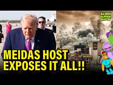 Trump CRASHES OUT over Meidas Host EXPOSING WAR CRIMES!!!! | Alien Super Show