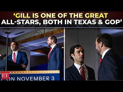 ‘One of the Republican Party’s great all-stars’: Vance hails Rep. Gill at South Texas election rally