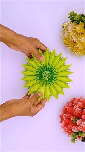 Handmade Paper Snowflakes ❄️💙Festive Winter Craft Idea