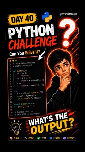 Can You Predict the Output? 🐍 | Python Challenge #40