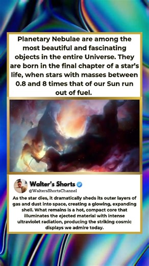 How Planetary Nebulae Are Born 😶‍🌫️