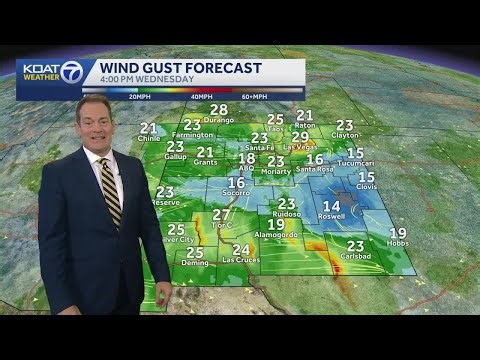 Pleasant Wednesday ahead before a powerful storm system moves for tomorrow and Friday