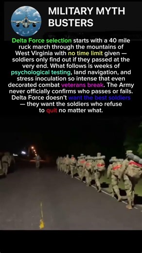Delta Force Selection: Why 90% of Soldiers Fail