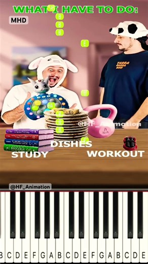 Expectation VS Reality: Homework Edition 📚- Piano