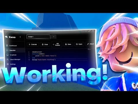Roblox Executor Xeno No Key — The Best Exploit for Use after Update! (100% UNC, WORKING)