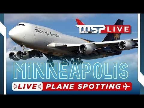 🔴 LIVE NONSTOP TWIN CITIES AIRPORT ACTION! ✈ MSP/KMSP AIRPORT ✈ 7/9/26