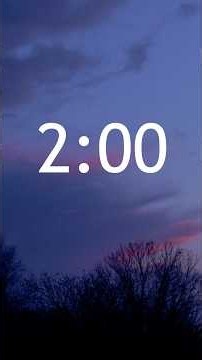 2 Minute Countdown Relaxation Timer