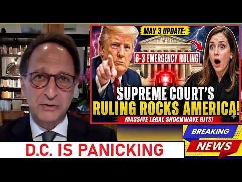 MAY 3 UPDATE: Supreme Court’s 6-3 EMERGENCY Ruling ROCKS America — Massive Legal Shockwave Hits!
