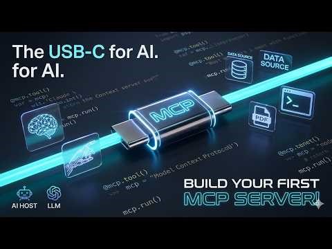 MCP Phase 1: Build Your First AI Server in Python (Model Context Protocol Tutorial)