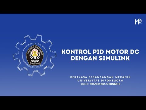 Simulasi dan Implementasi Kontrol Motor DC Berbasis PID dan Encoder Menggunakan Simulink di Matlab