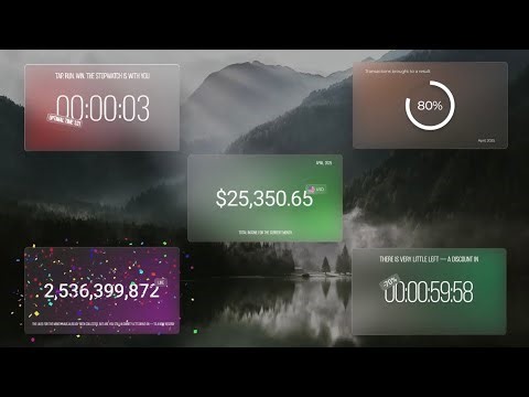 Number Counter Animations | After Effects Template