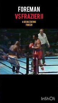 George Foreman Was a NIGHTMARE for Joe Frazier 💀