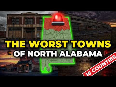 The WORST Town in Every North Alabama County