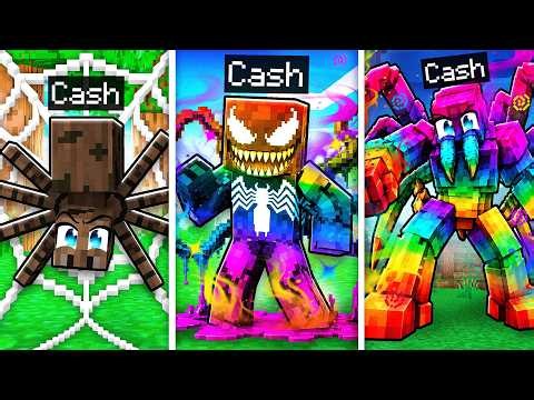 BIRTH to DEATH of an OP SPIDER in Minecraft..