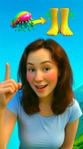 Foot Wash Challenge! 🧼🚿 Fun Learning for Kids! ✨