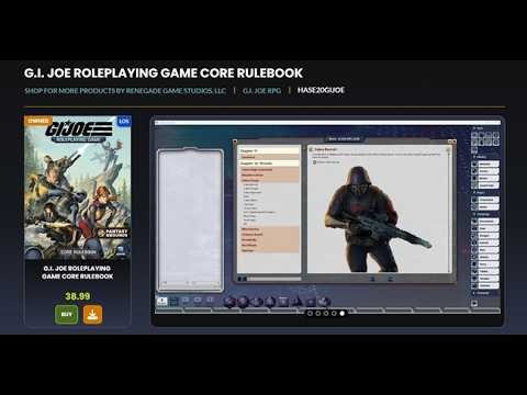 Product Spotlight: G.I. Joe Roleplaying Game Core Rulebook