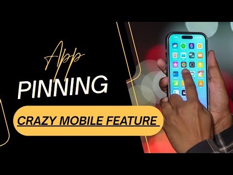 Android App pinning | Lock any App on your phone | Crazy Mobile Feature