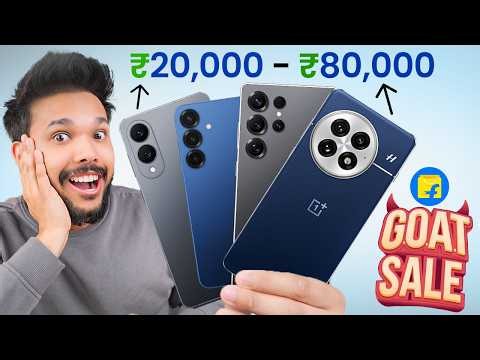 TOP 5 Best Flagship in Budget - Flipkart Goat SALE
