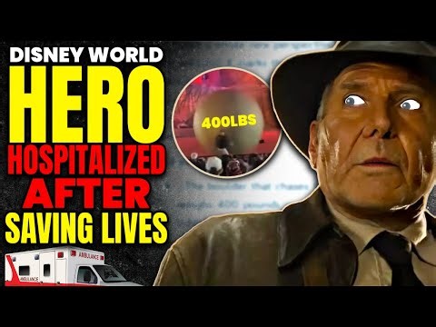 Disney World HERO Hospitalized After SAVING LIVES at Indiana Jones Stun Spectacular!