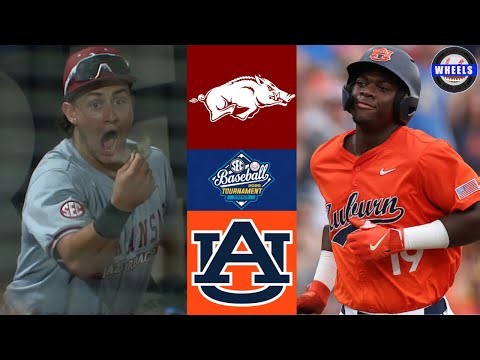 #7 Arkansas vs #6 Auburn | SEC Tournament Semifinal | 2026 College Baseball Highlights