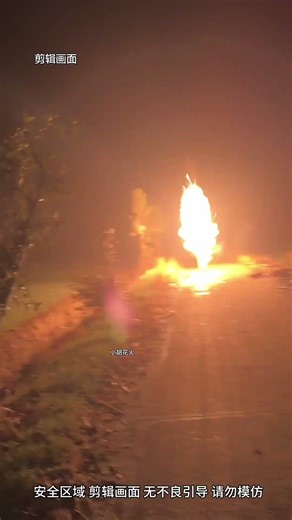 A 30-yuan firework. Let's take a look at the effect 🎆