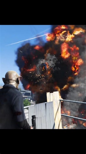 This GTA 5 Gunfight Feels TOO REAL 😳🔥 #shorts #gta5