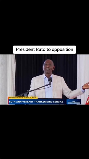 President Ruto to opposition - full message explained
