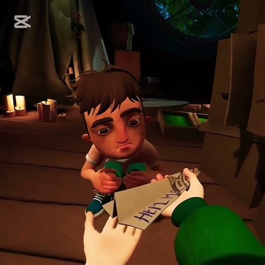 hello neighbor hide and seek Aaron Mya'yı özlemiş🥲 #edit #youtubebeniöneçıkar #helloneighbor
