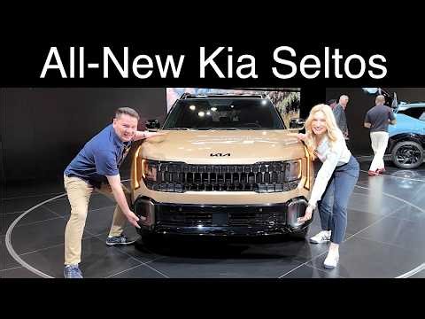 Wow, Stacked With Content. Hybrid Coming! // 2027 Kia Seltos 1st look