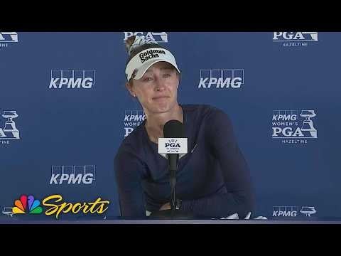 Nelly Korda after KPMG Women's PGA Round 3: 'I just left a few putts out there' | Golf on NBC Sports