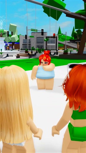 the bacon was too heavy for the slide...🥺😭#robloxshorts #roblox