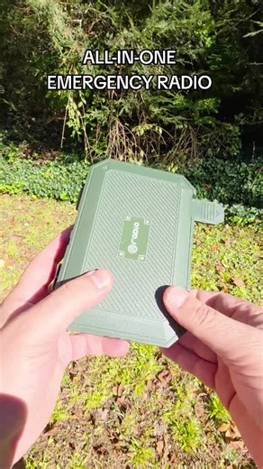 perfect all-in-one emergency radio! #emergencyradio #weatherradio #noaa #weather #radio