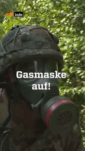 ABC-Alarm bei der Bundeswehr: Gasmaske auf! #zdfinfo #Bundeswehr #Militär