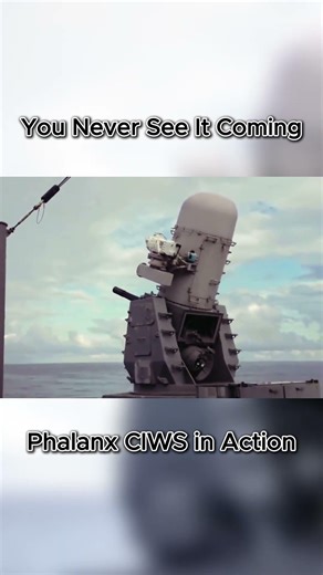 This Weapon Destroys Missiles Automatically | Phalanx CIWS #usmilitary