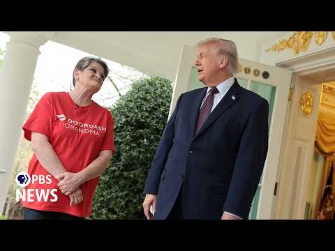 WATCH: Woman shuts down Trump when he asks about trans athletes. 'I really don't have an opinion'