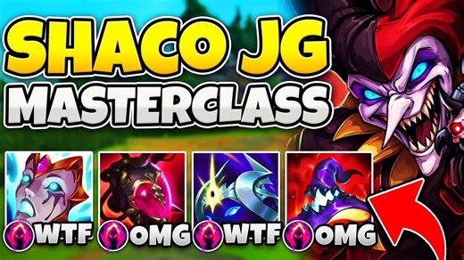 Pink Ward Shaco puts on a MASTER CLASS on how to Shaco jungle