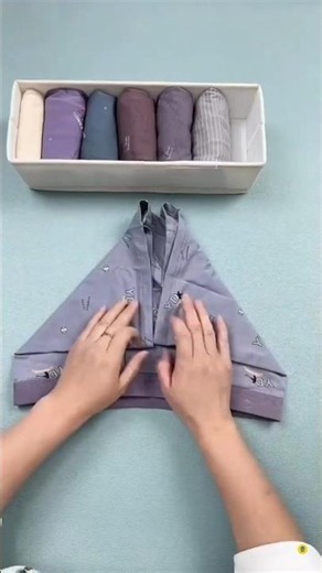 😳 👕 5 Smart Clothes Folding Hacks You’ll Love! 🤯 #shorts #foldinghacks #viral