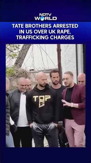 Andrew Tate Arrested | Andrew, Tristan Tate Arrested In US Over UK Sex Crime Charges