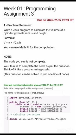 week-1 programming in Java NPTEL