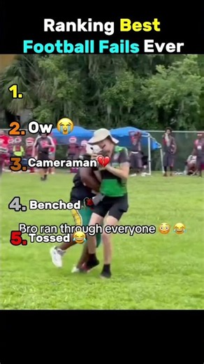 The FUNNIEST FOOTBALL Fails 🏈😂