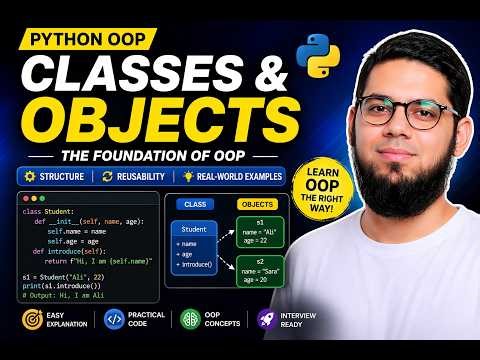 Class & Objects in Python 🔥 (OOP Explained for Beginners)