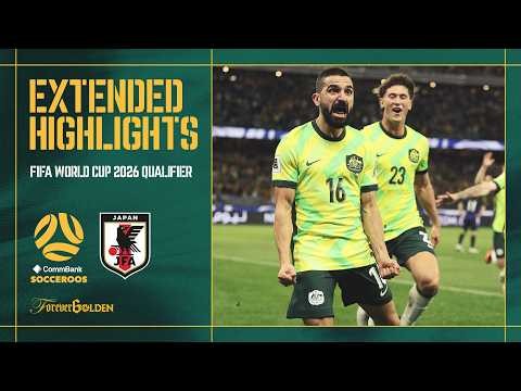 Key Match: Australia vs Japan | Extended Highlights | Road to FIFA World Cup™ 2026