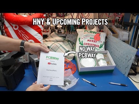 Happy New Year, upcoming projects, and an award from PCBWay